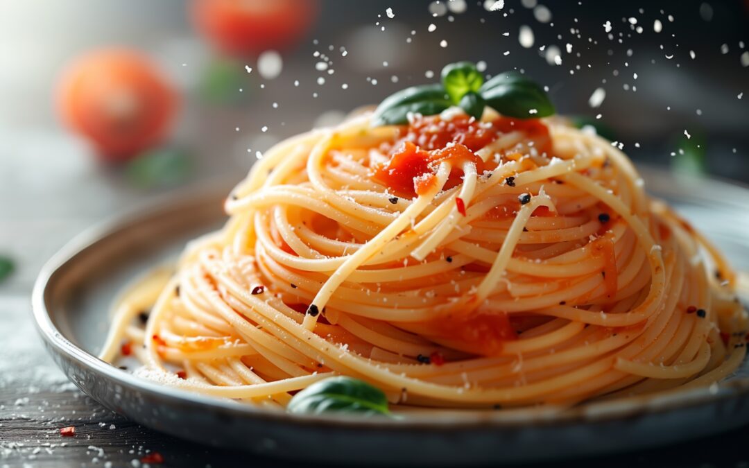 Pasta with Homemade Tomato Sauce